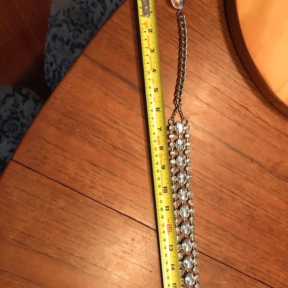 Belt size m/l silver with crystal inspired bling .. - Picture 4 of 5